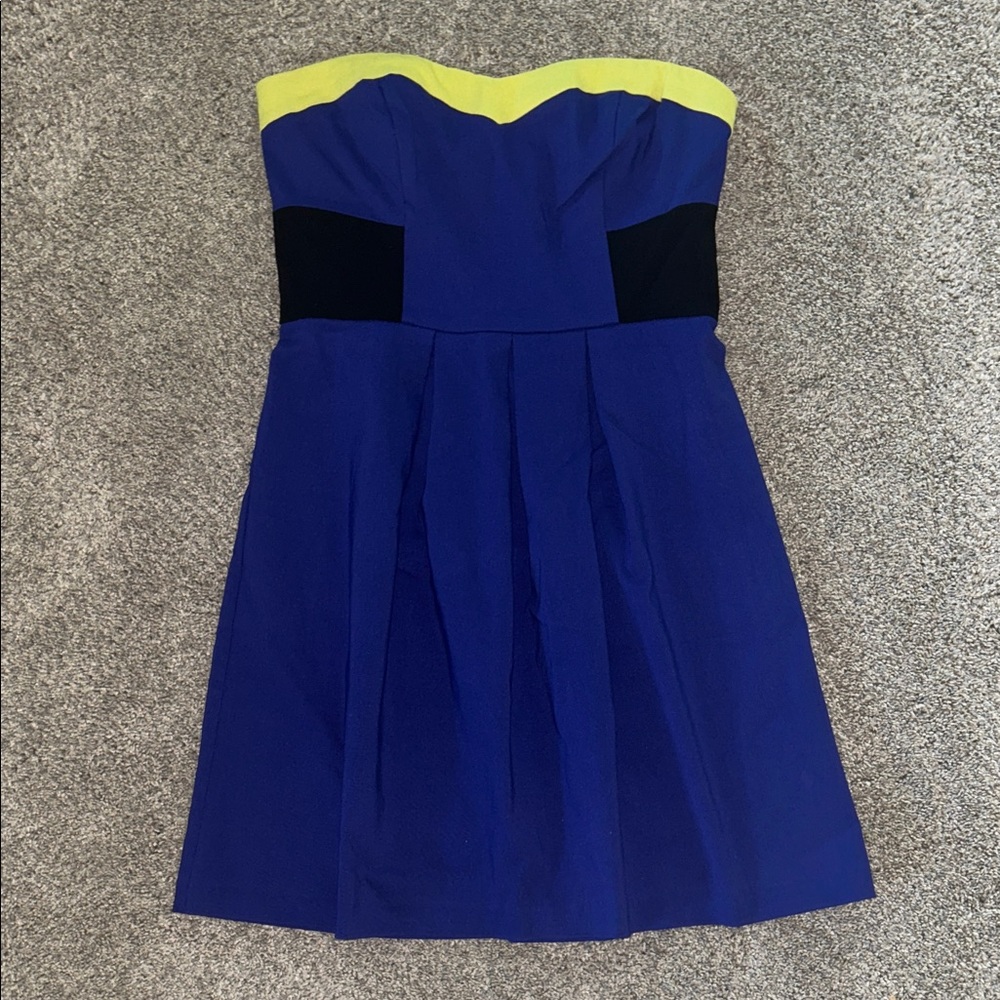Urban Outfitters Sparkle and Fade Strapless Cocktail Dress
